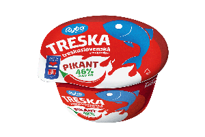 A-Treskoslovenská Treska v majonéze Pikant, 140g
