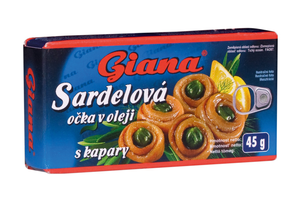 Sardelové očká s kapary, 45 g (A)