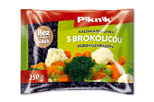 PIKNIK Zeleninová zmes s brokolicou, 350 g (A)