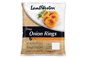 LW Battered,Crispy Onion rings (Cibuľové krúžky), 1 kg (A)
