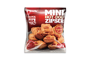 PIKNIK MINI Hot-dog zipser s kečupom, 500 g (A)