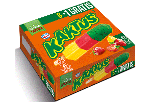 Kaktus jahoda/citrón Multipack (9x45ml) (A)