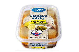 Sleďové kúsky s citrónovým korením, 150 g (A)