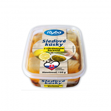 Sleďové kúsky s citrónovým korením 150 g