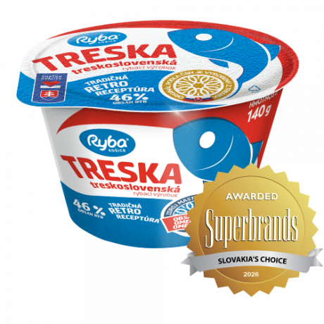Treskoslovenská treska 140 g