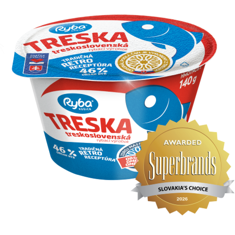 Treskoslovenská treska 140 g
